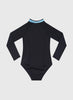 Aqua Blu | Stepping Stones Long Sleeve One Piece