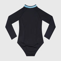 Aqua Blu | Stepping Stones Long Sleeve One Piece