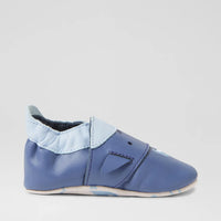 Bobux | Soft Sole Whale Blue Indigo