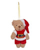 Santa Teddy Boy 12cm