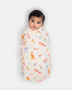 Toshi | Muslin Wrap - Kakadu Dawn