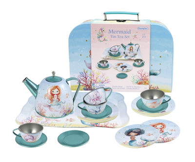 Champion | Tin Tea Set Mermaid