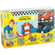 My Little Village | Racing Cars - Book Playset Puzzle