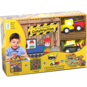 My Little Village | Construction Site - Book Playset Puzzle