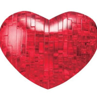Crystal 3D Puzzle Red Heart
