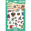 Djeco | Temporary Tattoos Heroes vs Villians