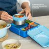 OmieLife| OmieBox Thermos Bento Lunchbox Sky Blue