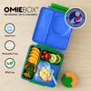 OmieLife| OmieBox Thermos Bento Lunchbox 
Monster Blue