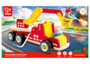 Hape | Siren and Lights Toy Fire Truck
