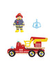 Hape | Siren and Lights Toy Fire Truck