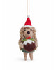 Felt Festive Hedgehog with Pudding