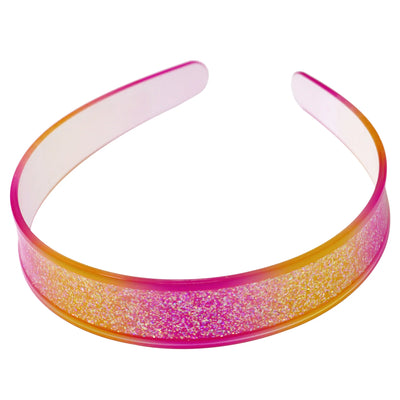 Pink Poppy | Sparkly Glitter Ombre Headband