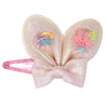 Pink Poppy | Easter Fun Holographic Glitter Hair Clip