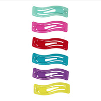 Pink Poppy | Rainbow Hair Clips