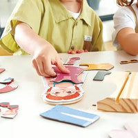 Hape | Dress-up Magnetic Puzzle 66 piece