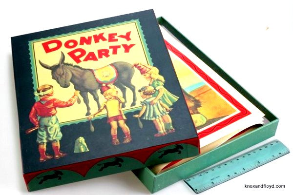 Pin the Tail on the Donkey Game