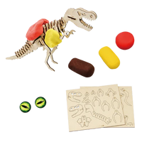 JEANNY | Tyrannosaurus 3D Wooden Clay Kit