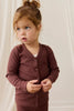 Jamie Kay | Organic Cotton Modal Cardigan Burnt Cinnamon