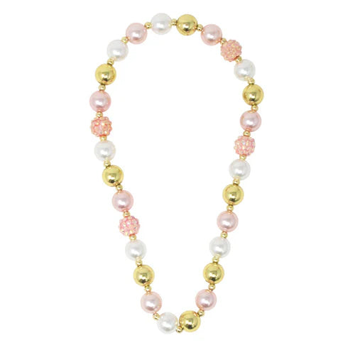 Pink Poppy | You are Golden Necklace