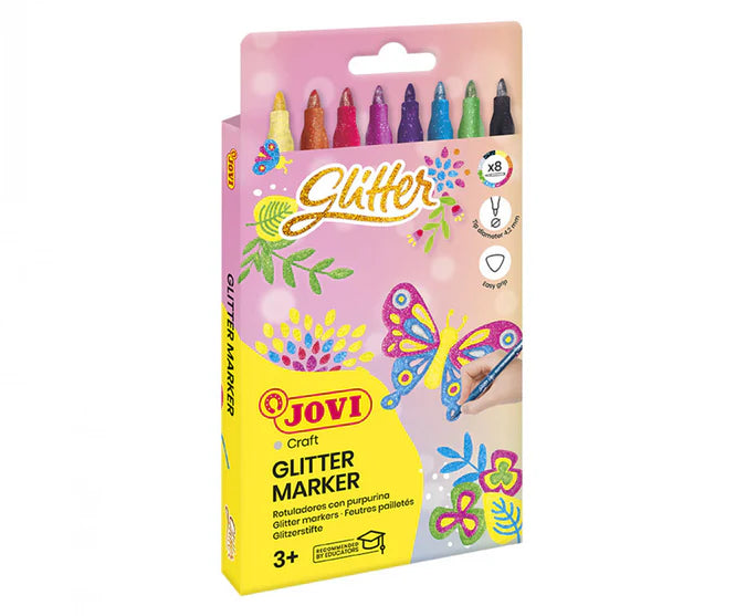 Jovi | Glitter Markers 8s