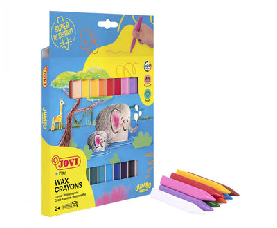 Jovi | Triwax Triangular Shaped Crayons Set of 24