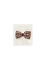 Jamie Kay | Organic Cotton Desiree Bow Cinnamon Gingham