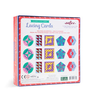 eeBoo | Lacing Cards Shapes and Patterns
