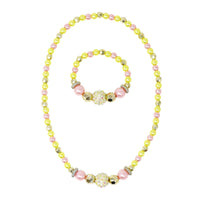 Pink Poppy | Lemon Delight Necklace & Bracelet Set