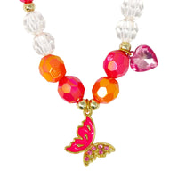 Pink Poppy | Butterfly Friends Necklace