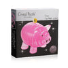 Crystal 3D Puzzle Pink Piggy Bank
