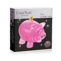 Crystal 3D Puzzle Pink Piggy Bank