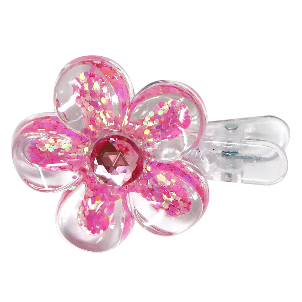 Pink Poppy | Daisy Sparkle Hair Clips