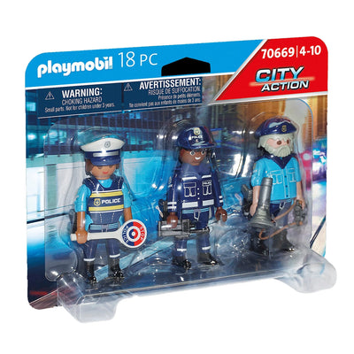 Playmobil | Police Figure Set 70669