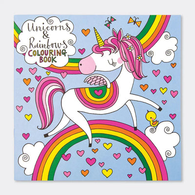 Rachel Ellen | Unicorns & Rainbows Colouring Book