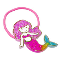 Pink Poppy |  Shimmering Mermaid Hair Elastic