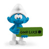 Schleich | Smurf with Good Luck Sign