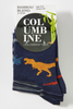 Columbine | Dino Bamboo Crew Socks 3 Pk - Navy/Grey