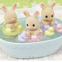 Sylvanian Families | Triplets Baby Bathtime Set