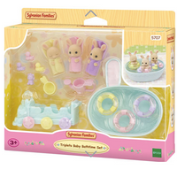 Sylvanian Families | Triplets Baby Bathtime Set