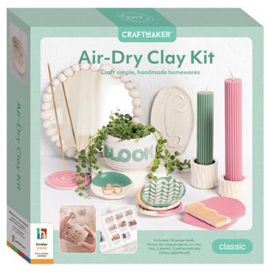 Hinkler | Craft Maker - Air Dry Clay Kit
