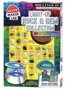 Klutz Steam Lab | Light Up Rock & Gem Collection