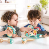 Hape | 4 in 1 Percussion Set w Ukulele