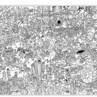 Crocodile Creek | Giant Colouring Poster - Day at the Gardens