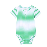 Milky Clothing | Green Stripe Bubbysuit