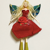 NZ Fairies | Rose Garden Fairy 13 cm