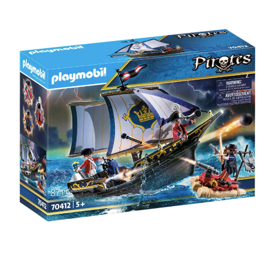 Playmobil | Pirates Redcoat Caravel 70412