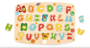 Hape | Alphabet Peg Puzzle