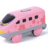 Hape | Pink Intercity Battery Powered Locomotive