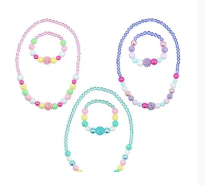 Pink Poppy | Pastel Dreams Necklace & Bracelet Set - 3 Colours