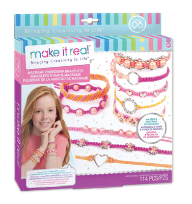 Make it Real | Macrame Friendship Bracelets